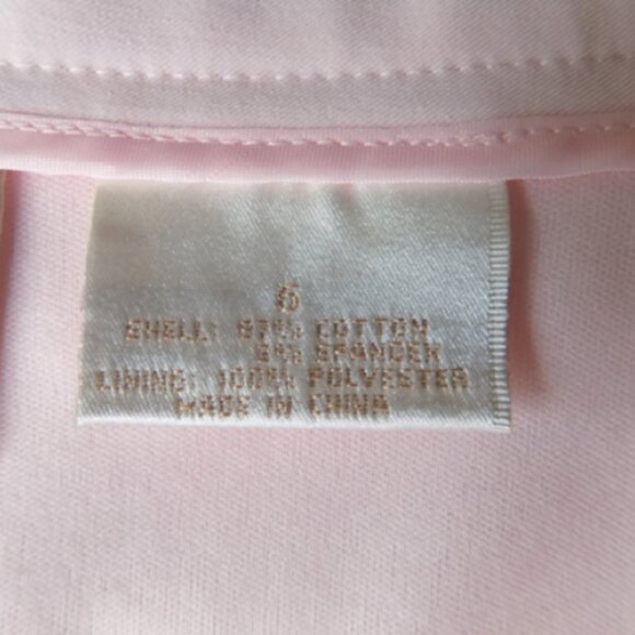 Light pink skort 6 EP Pro Pockets Pleats Attached shorts Tennis Golf Cotton bl - Picture 4 of 5